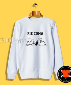 Snoopy Peanuts Pie Coma Sweatshirt