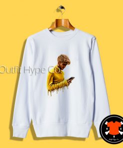 Stylized Lil Peep Drawing Sweatshirt