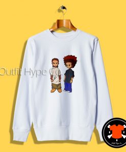 The Boondocks Riley And Huey Sweatshirt And Huey T Shirt2