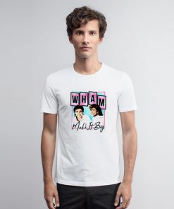 Wham Make It Big Pastel Album T Shirt el Album