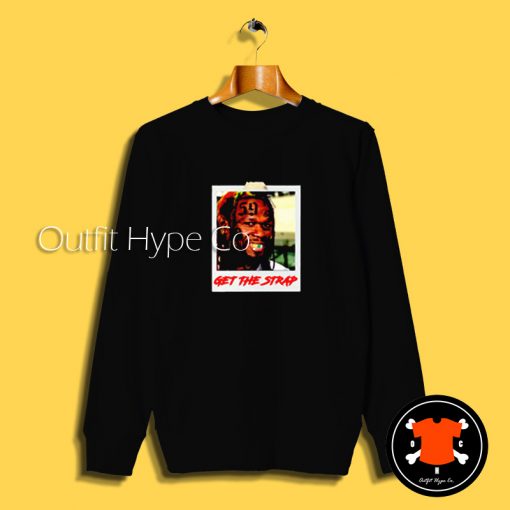 50 Cent Get The Strap Mashup Sweatshirt