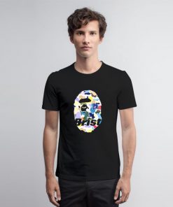 BAPE x F.C.R.B. Ape Head T Shirt