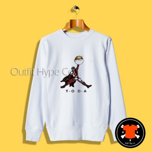 Baby Yoda Air Jordan Logo Sweatshirt