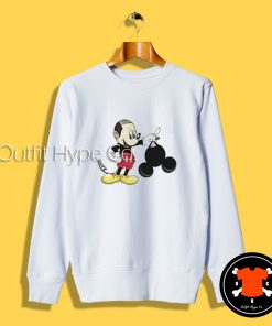 Bald Mickey Mouse Ears Memes Sweatshirt Memes Hoodie 2