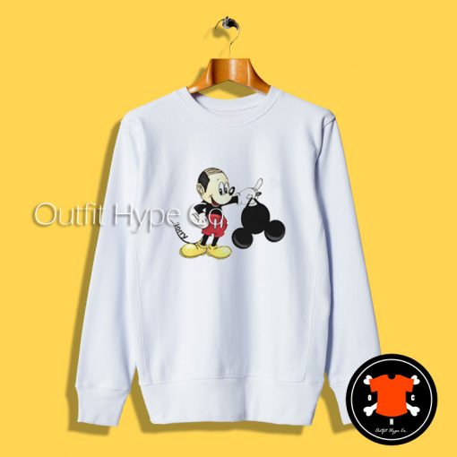 Bald Mickey Mouse Ears Memes Sweatshirt Memes Hoodie 2