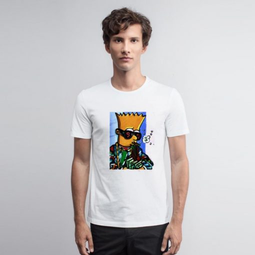 Bart Simpson Graphic T Shirt