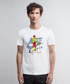 Bart Simpson NlKE AIR Flight Funny T Shirt