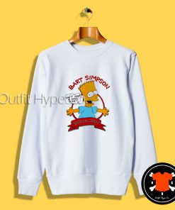 Bart Simpson Radical Dude Sweatshirt ude24