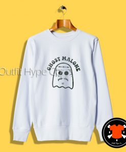 Bearded Ghost Malone Graphic Sweatshirt