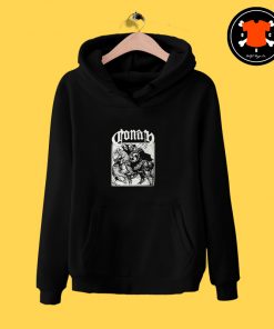 Conan Horseback Battle Black Hoodie