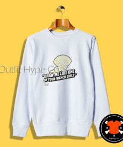 Family Guy Stewie French Girls Sweatshirt nch Girls T Shirt2