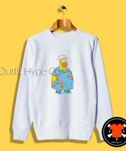 Homer Simpson House Dress Sweatshirtress8