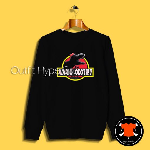 Jurassic Park Mario Odyssey Sweatshirtrio Odyssey 2