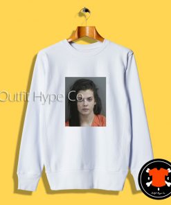 Kelsey Nicole Thomas Mugshot Sweatshirt Thomas Mugshot2