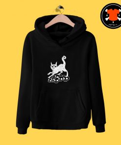 Magic Cat On Skulls Hoodie