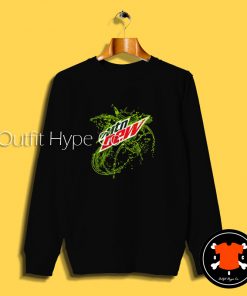 Mountain Dew Splash Logo SweatshirtDew Splash 2