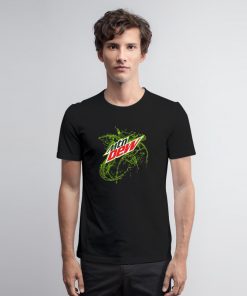 Mountain Dew Splash Logo T Shirt plash