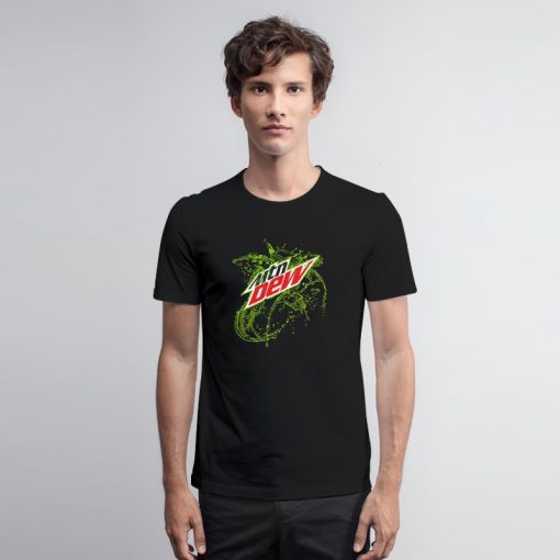 Mountain Dew Splash Logo T Shirt plash