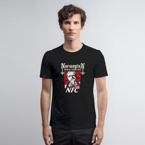 Norwegian Fried Churches NFC T Shirt