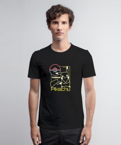 Cute Pokemon Pikachu Neon T Shirt