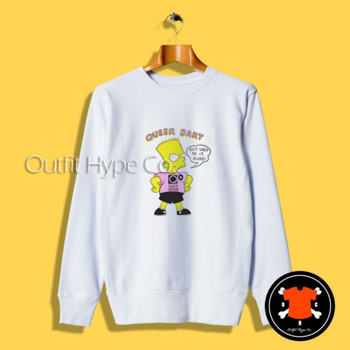 Queer Bart Simpson Graphic Sweatshirt24