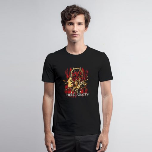 Slayer Hell Awaits T Shirt