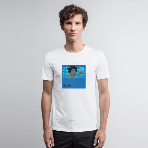 Son Goku Nirvana Cover Parody T Shirt