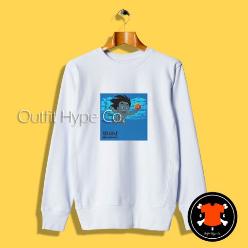 Son Goku Nirvana Cover Parody Sweatshirt Hoodie2