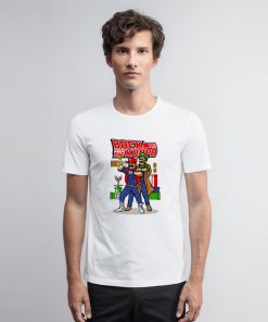 Super Mario Back To The Future T Shirt