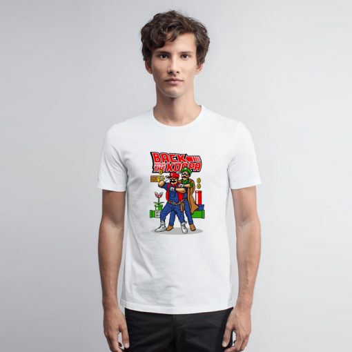 Super Mario Back To The Future T Shirt