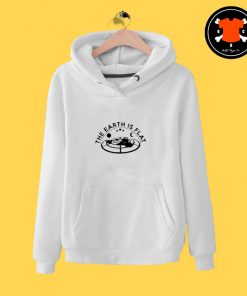 The Earth Is Flat Graphic Hoodie