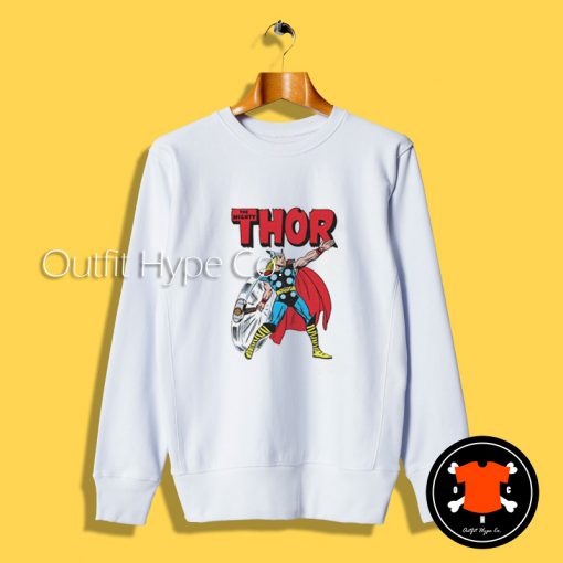 The Mighty Thor Vintage Sweatshirt ge2