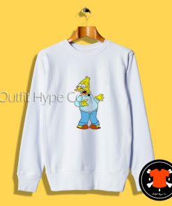 The Simpsons Abraham Simpson Sweatshirt ham Simpson2w