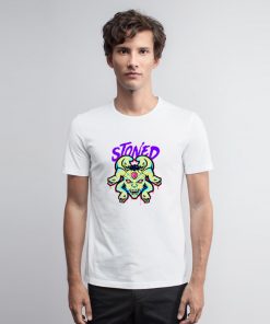 White Stoned Medusa T Shirt sa 1