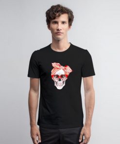 bandana skull Women T Shirt