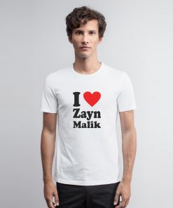 Alez Fireinside I Love Zayn Malik T Shirt