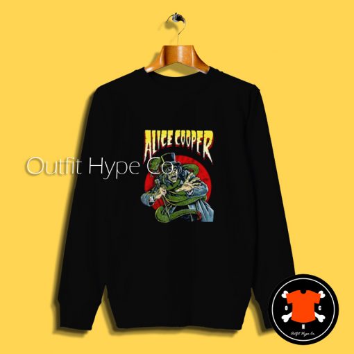 Alice Cooper Comic Book Sweatshirt