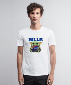 Baby Yoda Bills Mafia Football T Shirt