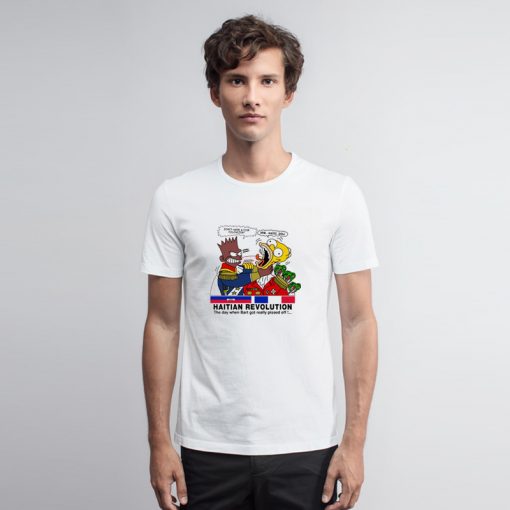 Bart Simpson Haitian Revolution T Shirt