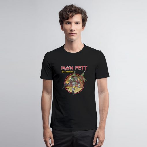 Iron Fett The Mandalorian Parody T Shirt