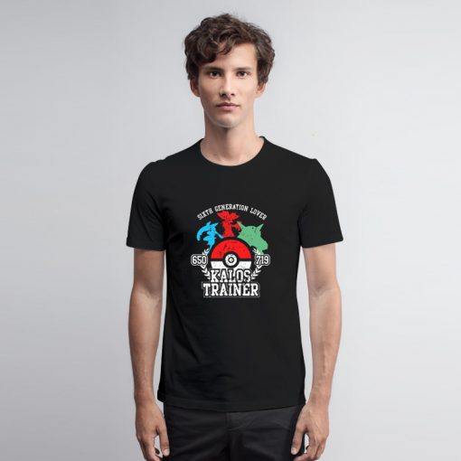 Kalos Pokemon Trainer T Shirt