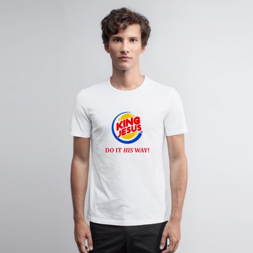 King Jesus Burger T Shirt