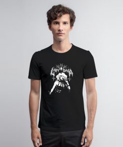 Lady Gaga Death Metal Style T Shirt