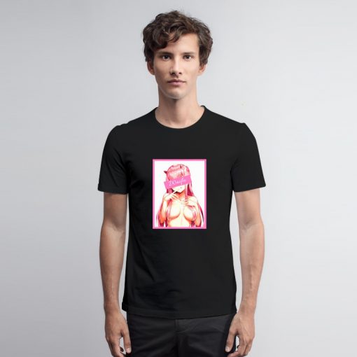 Lewd Japanese Devil Girl T Shirt