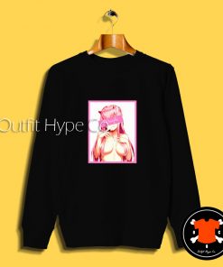 Lewd Japanese Devil Girl Sweatshirt