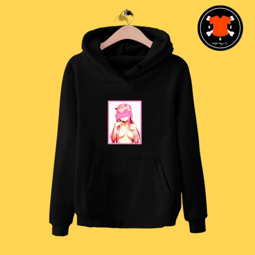 Lewd Japanese Devil Girl Hoodie