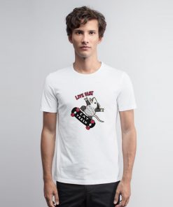 Live Fast Eat Trash Possum T Shirt