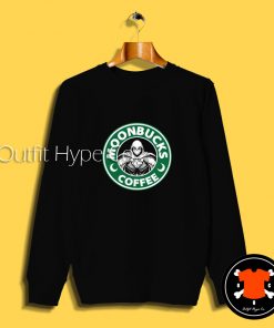 Moonbucks Coffee Logo Sweatshirt