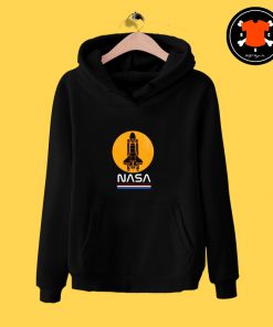 Nasa Retro Rocket Logo Hoodie