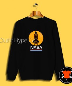 Nasa Retro Rocket Logo Sweatshirt